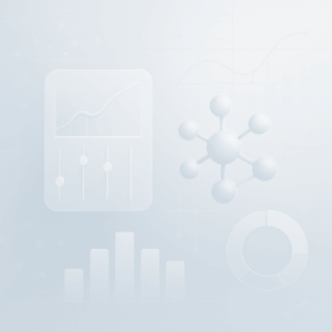 Scientific supplement optimization tools interface with molecular pathways, data graphs, and interactive analysis elements