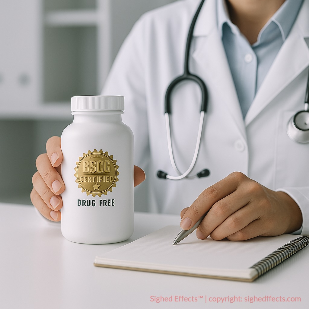 BSCG certification used in medical or professional settings