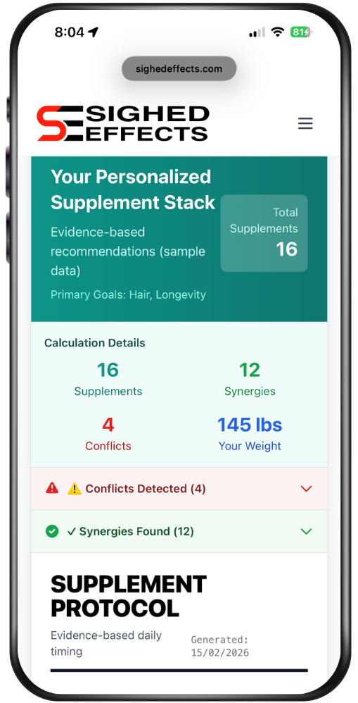 Scientific water visualization representing personalized wellness with no hype aesthetic